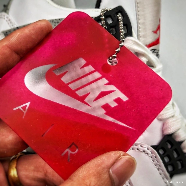 Kicktheory White 4 Cement OG Air (nike) 840606-192 Jordan 0702